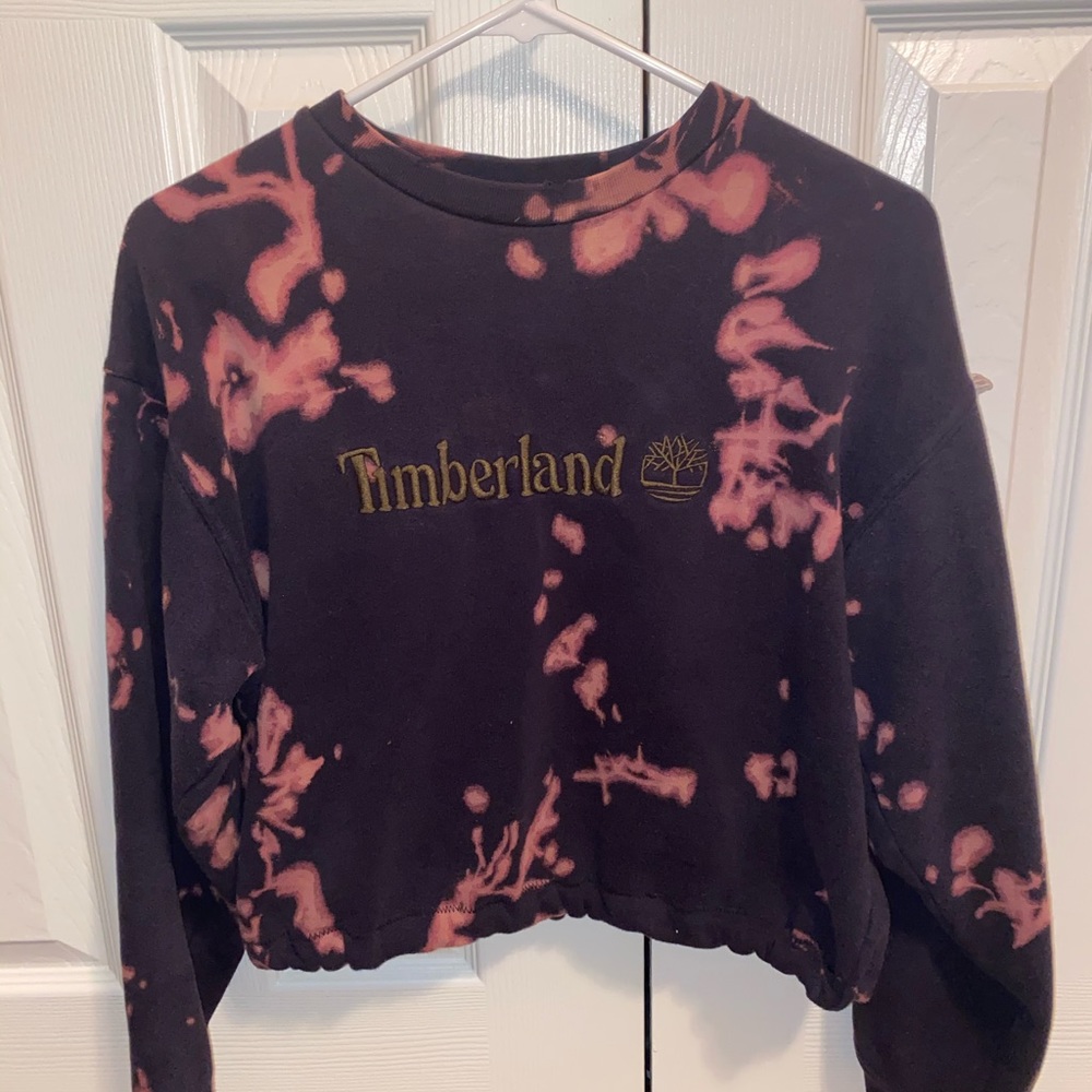 Cropped Timberland Crewneck